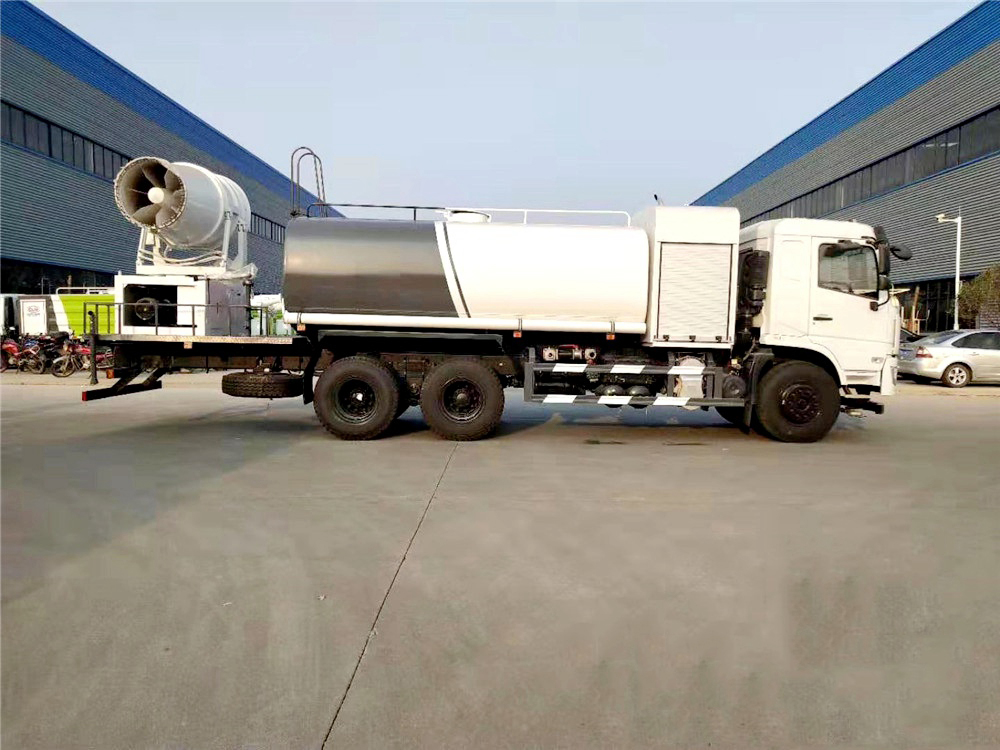 國六16方東風專底后雙橋抑塵車